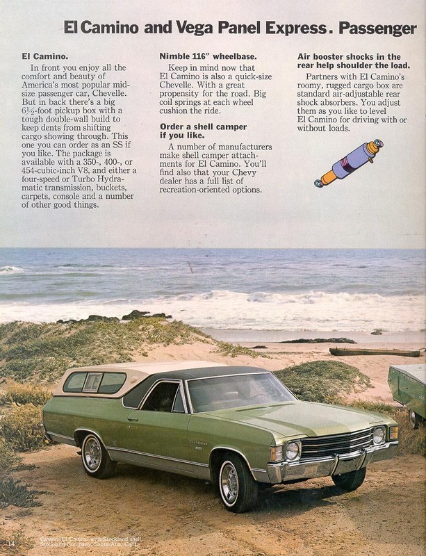 1972 Chevrolet Recreation Vehicles Brochure Page 5